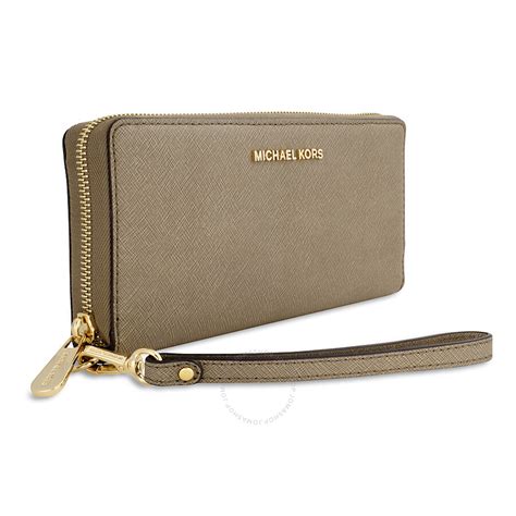 michael kors jet set travel dark dune wallet|michael michael kors jet set travel checkbook wallet dark .